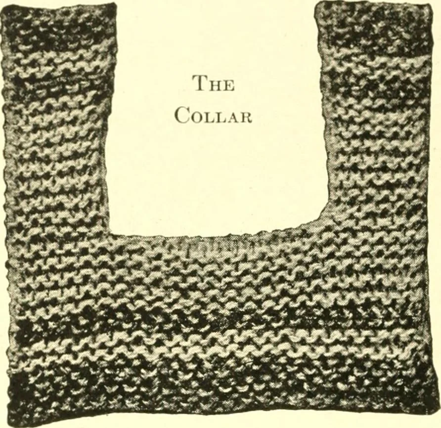 An illustration from The Mary Frances knitting and crocheting book;, 1918, leaf 219