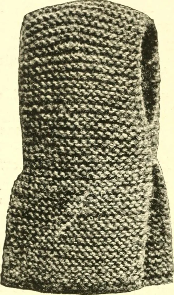 An illustration from The Mary Frances knitting and crocheting book;, 1918, leaf 227