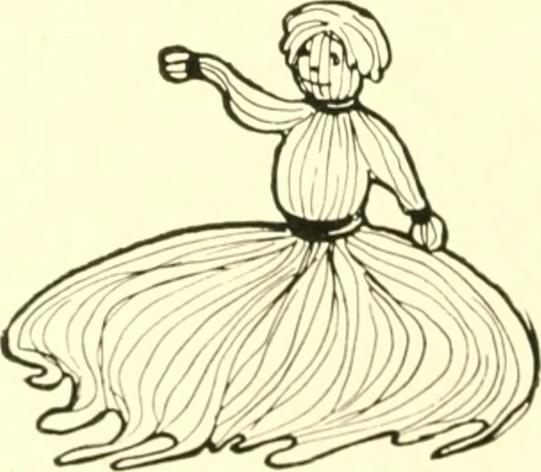 An illustration from The Mary Frances knitting and crocheting book;, 1918, leaf 227