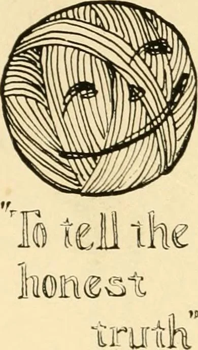 An illustration from The Mary Frances knitting and crocheting book;, 1918, leaf 23