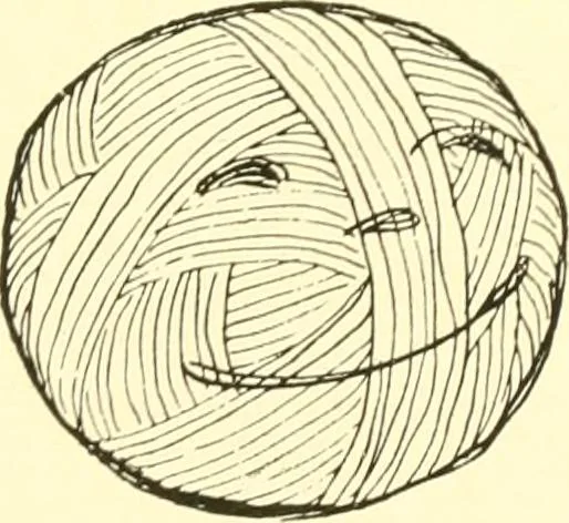 An illustration from The Mary Frances knitting and crocheting book;, 1918, leaf 230