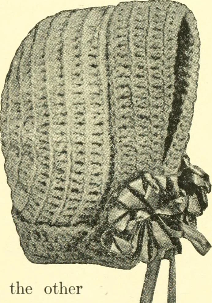 An illustration from The Mary Frances knitting and crocheting book;, 1918, leaf 262