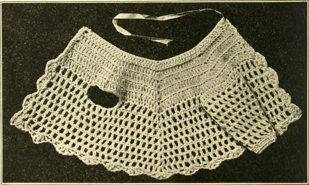An illustration from The Mary Frances knitting and crocheting book;, 1918, leaf 263