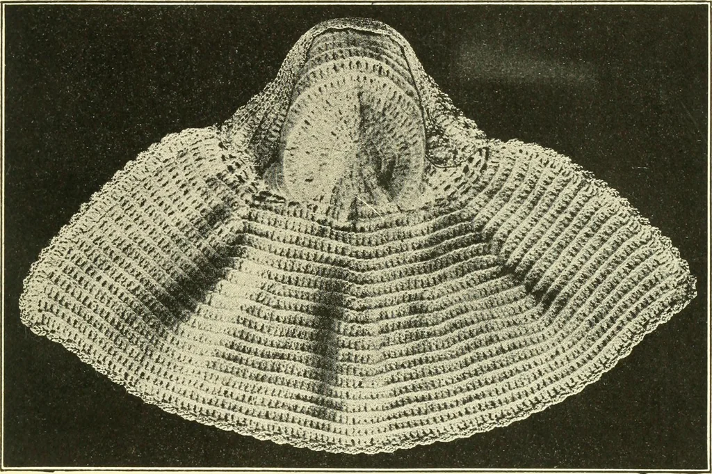 An illustration from The Mary Frances knitting and crocheting book;, 1918, leaf 272