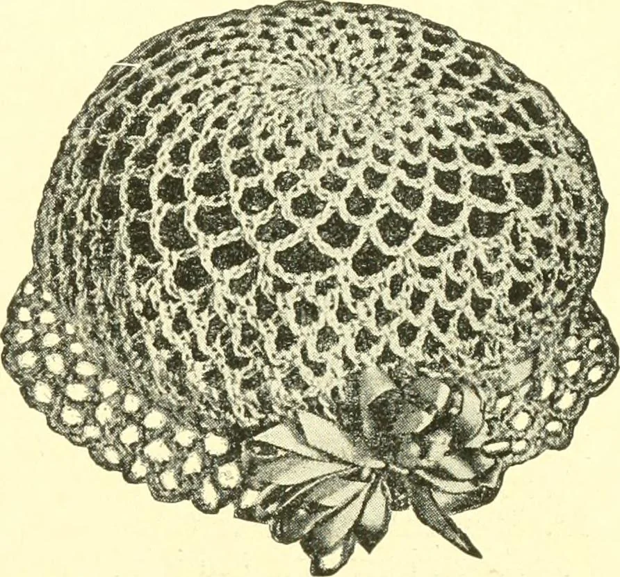An illustration from The Mary Frances knitting and crocheting book;, 1918, leaf 276