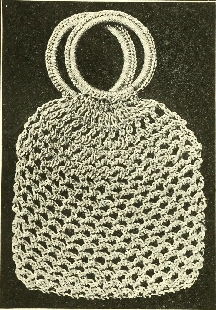 An illustration from The Mary Frances knitting and crocheting book;, 1918, leaf 278