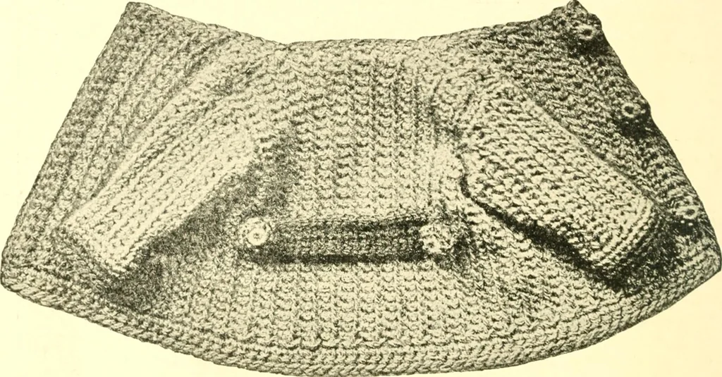 An illustration from The Mary Frances knitting and crocheting book;, 1918, leaf 279