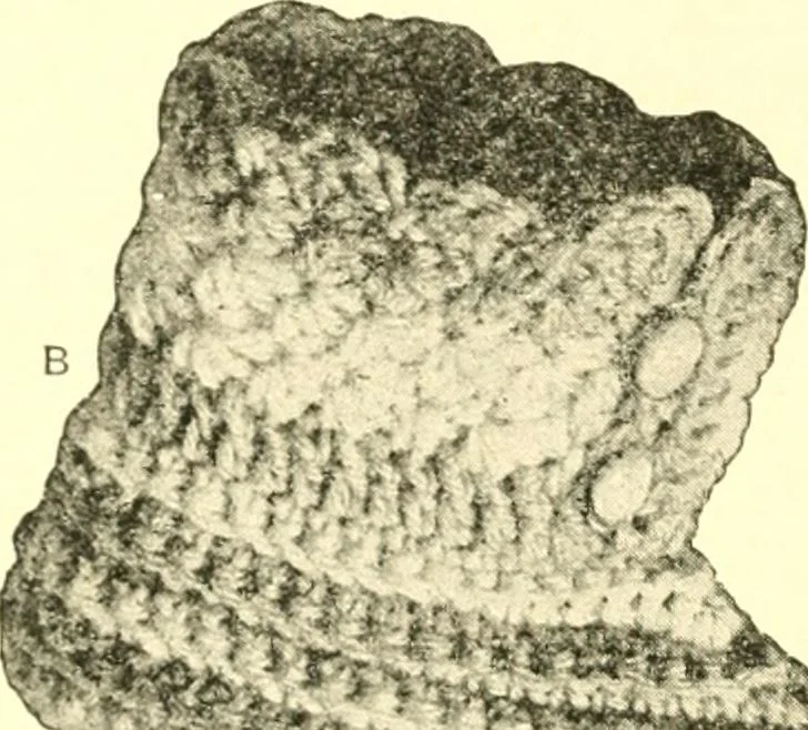 An illustration from The Mary Frances knitting and crocheting book;, 1918, leaf 285