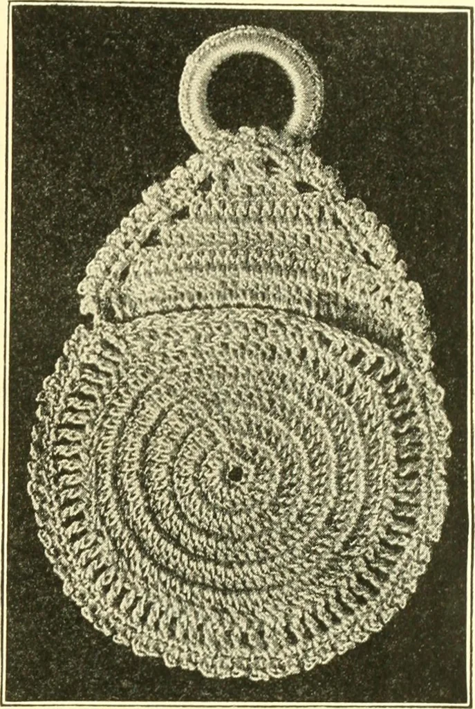An illustration from The Mary Frances knitting and crocheting book;, 1918, leaf 290