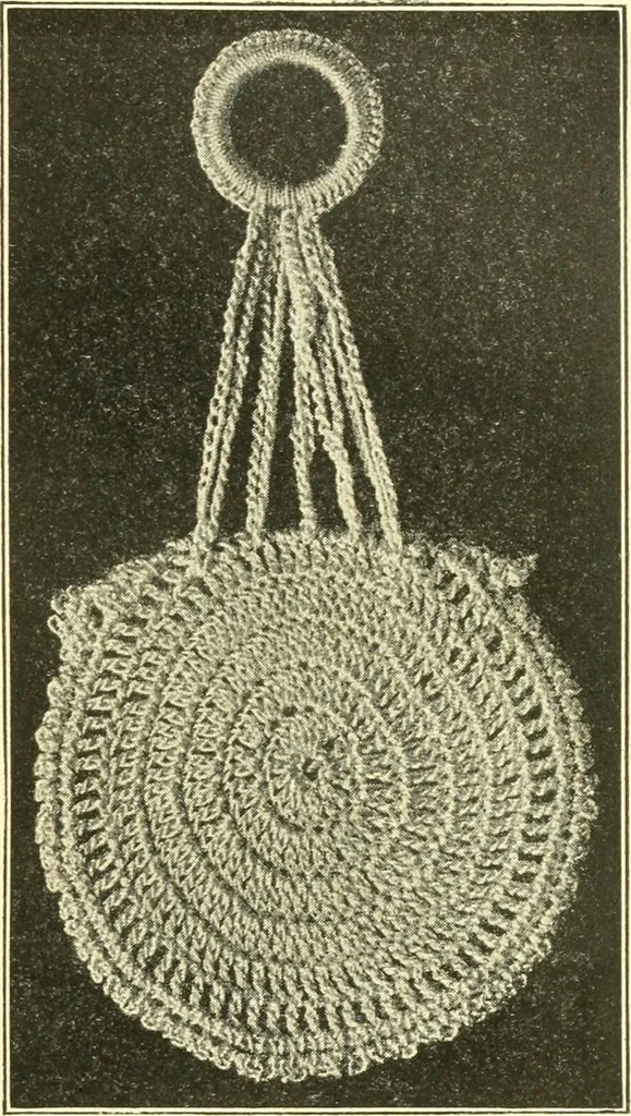 An illustration from The Mary Frances knitting and crocheting book;, 1918, leaf 292