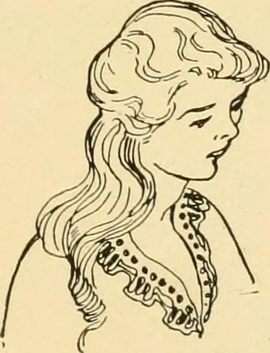 An illustration from The Mary Frances knitting and crocheting book;, 1918, leaf 34