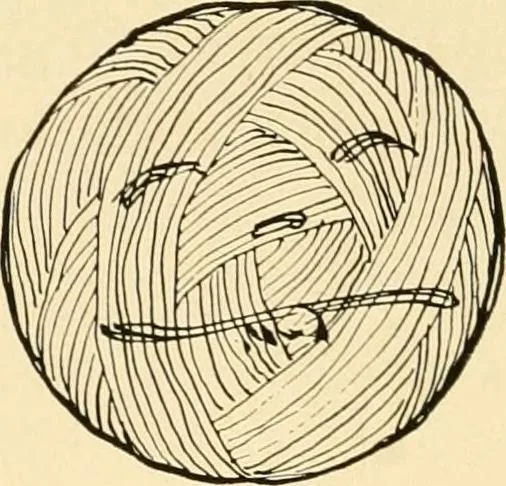 An illustration from The Mary Frances knitting and crocheting book;, 1918, leaf 35