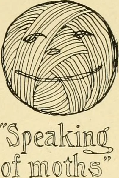 An illustration from The Mary Frances knitting and crocheting book;, 1918, leaf 44