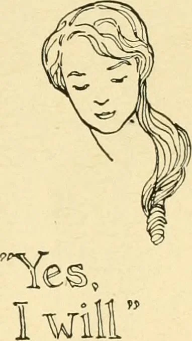 An illustration from The Mary Frances knitting and crocheting book;, 1918, leaf 46