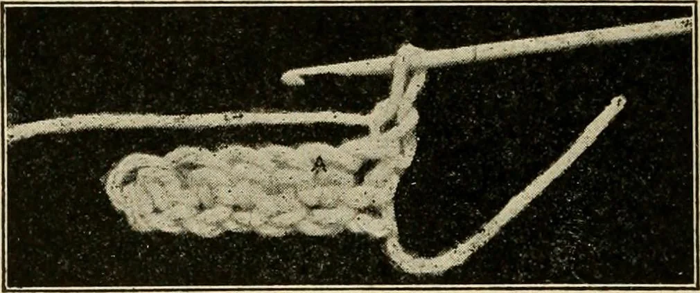 An illustration from The Mary Frances knitting and crocheting book;, 1918, leaf 65