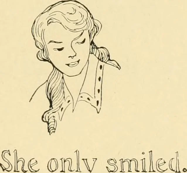 An illustration from The Mary Frances knitting and crocheting book;, 1918, leaf 66