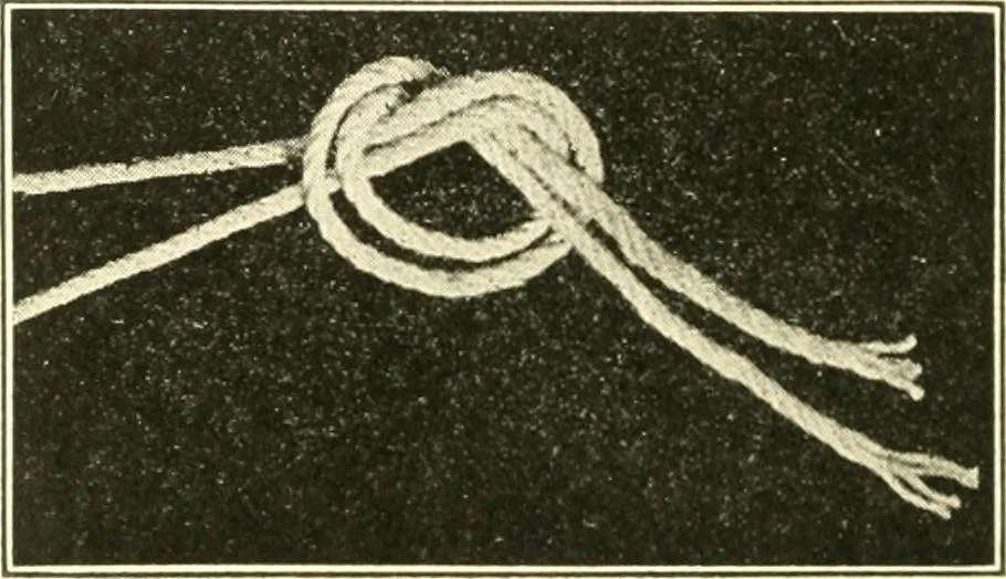An illustration from The Mary Frances knitting and crocheting book;, 1918, leaf 91