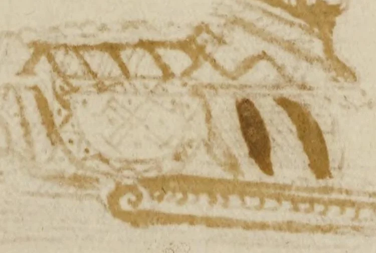 An illustration from Masekhet bava batra ʻim perush Rashi ṿe-Tosafot.., 1576, leaf 6