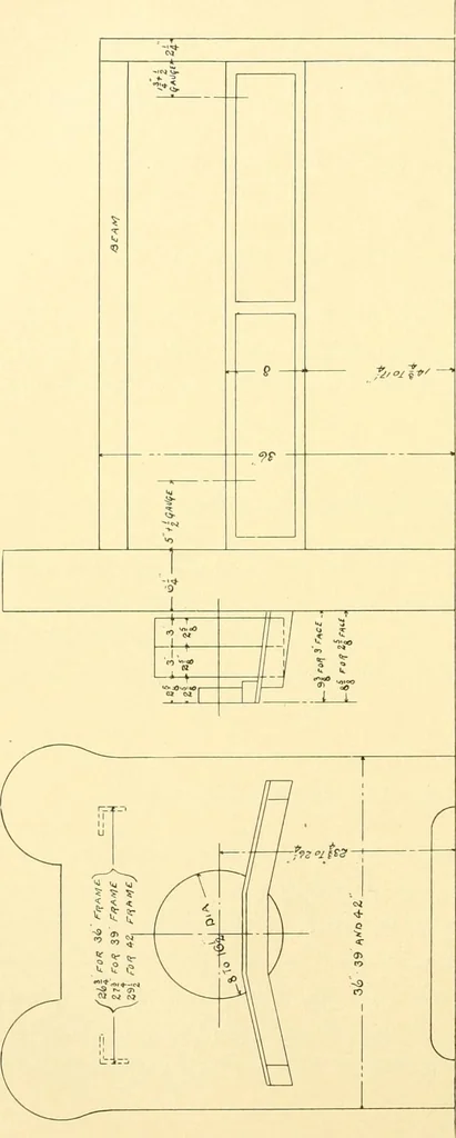 An illustration from The Mason Machine Works, Taunton, Massachusetts, U.S.A., inventors and builders of cotton machinery : Founded 1842 ; Incorporated 1873 ; [Catalogue], 1898, leaf 121