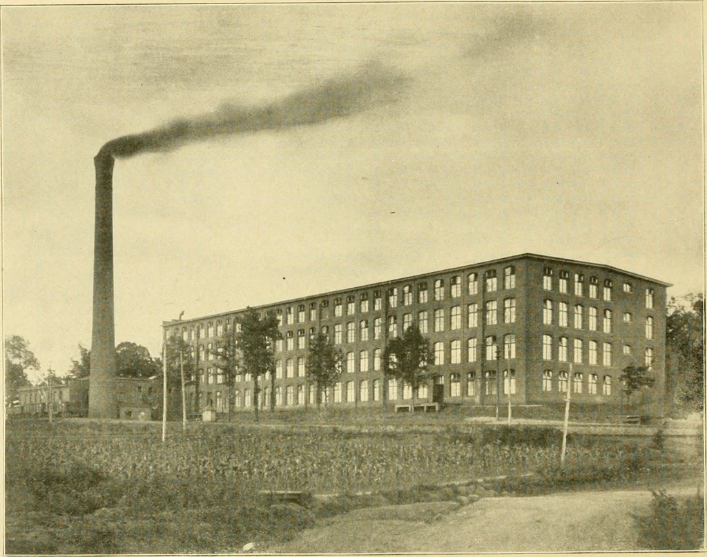 An illustration from The Mason Machine Works, Taunton, Massachusetts, U.S.A., inventors and builders of cotton machinery : Founded 1842 ; Incorporated 1873 ; [Catalogue], 1898, leaf 126