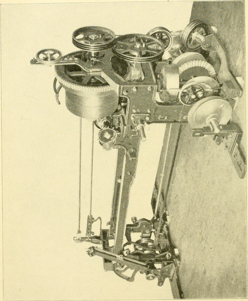 An illustration from The Mason Machine Works, Taunton, Massachusetts, U.S.A., inventors and builders of cotton machinery : Founded 1842 ; Incorporated 1873 ; [Catalogue], 1898, leaf 161