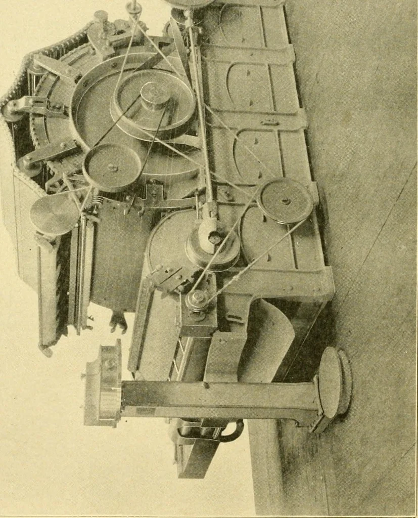 An illustration from The Mason Machine Works, Taunton, Massachusetts, U.S.A., inventors and builders of cotton machinery : Founded 1842 ; Incorporated 1873 ; [Catalogue], 1898, leaf 19
