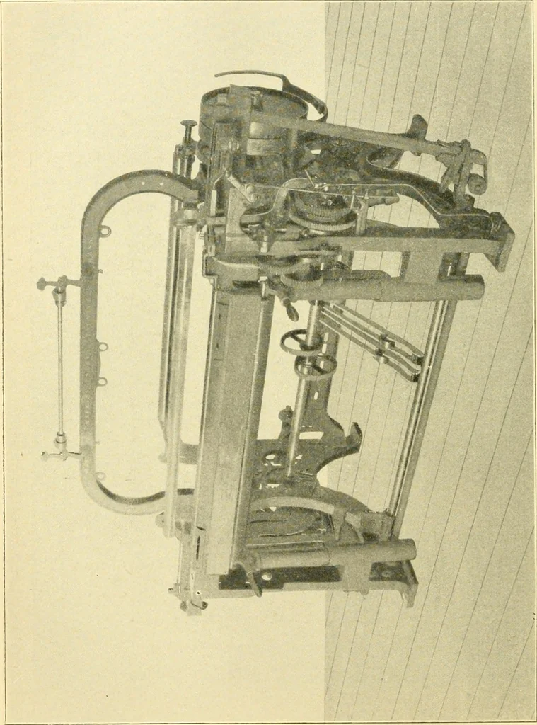 An illustration from The Mason Machine Works, Taunton, Massachusetts, U.S.A., inventors and builders of cotton machinery : Founded 1842 ; Incorporated 1873 ; [Catalogue], 1898, leaf 263
