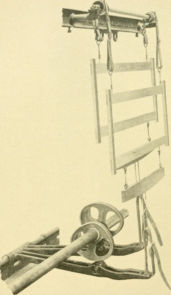An illustration from The Mason Machine Works, Taunton, Massachusetts, U.S.A., inventors and builders of cotton machinery : Founded 1842 ; Incorporated 1873 ; [Catalogue], 1898, leaf 277