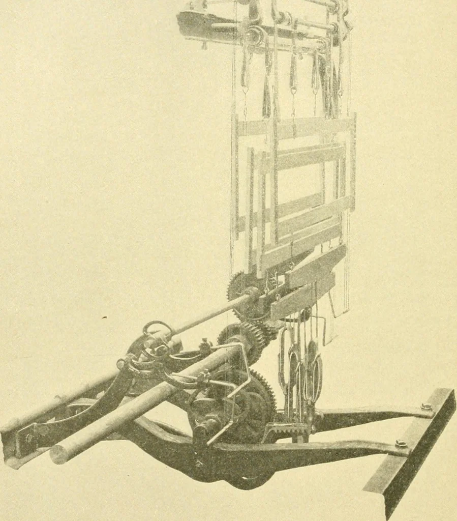 An illustration from The Mason Machine Works, Taunton, Massachusetts, U.S.A., inventors and builders of cotton machinery : Founded 1842 ; Incorporated 1873 ; [Catalogue], 1898, leaf 283