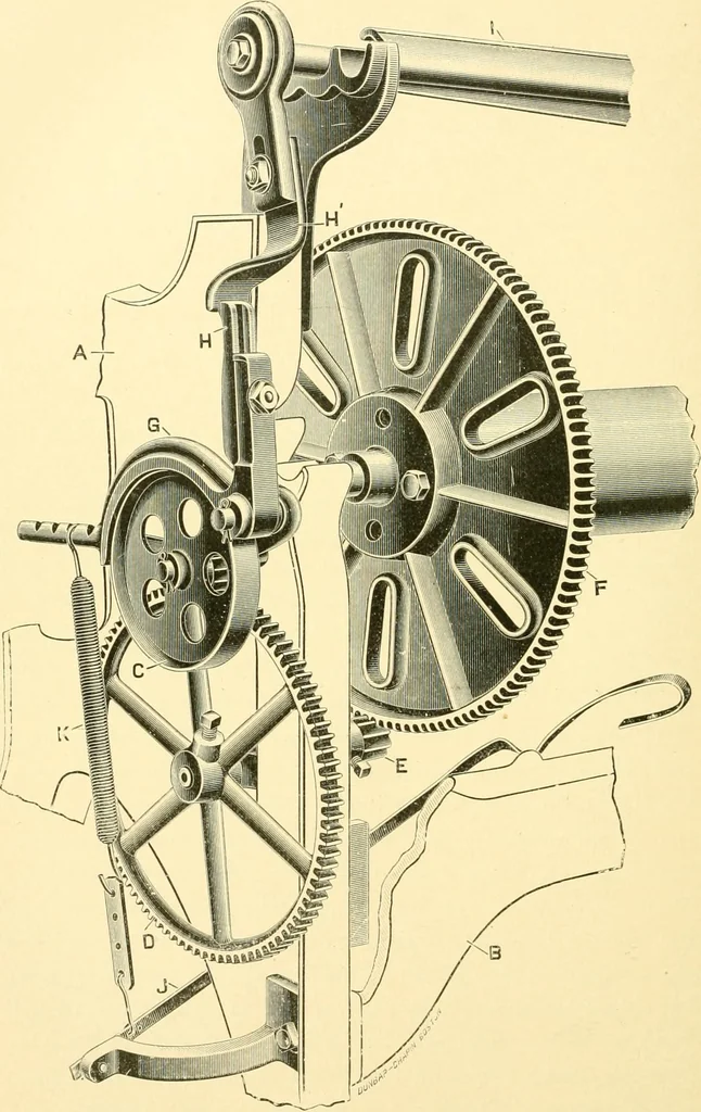 An illustration from The Mason Machine Works, Taunton, Massachusetts, U.S.A., inventors and builders of cotton machinery : Founded 1842 ; Incorporated 1873 ; [Catalogue], 1898, leaf 299