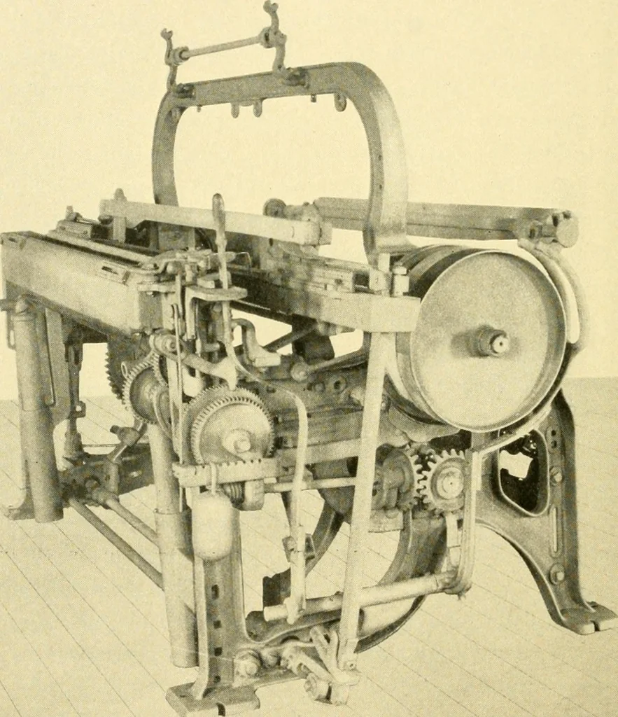 An illustration from The Mason Machine Works, Taunton, Massachusetts, U.S.A., inventors and builders of cotton machinery : Founded 1842 ; Incorporated 1873 ; [Catalogue], 1898, leaf 307