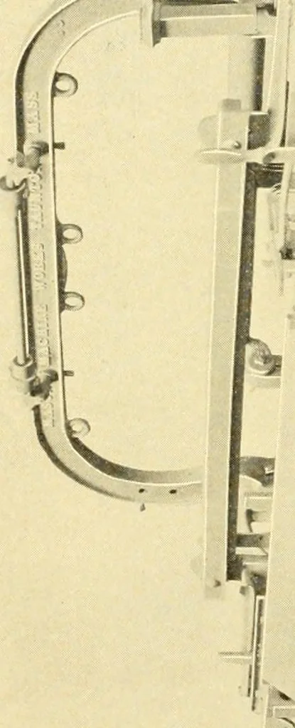 An illustration from The Mason Machine Works, Taunton, Massachusetts, U.S.A., inventors and builders of cotton machinery : Founded 1842 ; Incorporated 1873 ; [Catalogue], 1898, leaf 331