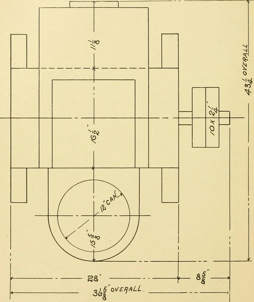 An illustration from The Mason Machine Works, Taunton, Massachusetts, U.S.A., inventors and builders of cotton machinery : Founded 1842 ; Incorporated 1873 ; [Catalogue], 1898, leaf 59