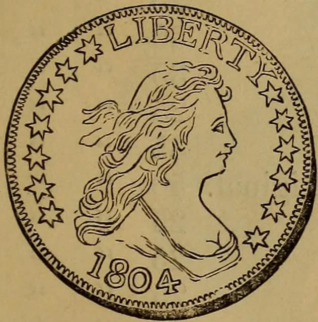 An illustration from Mason's combined buying and selling coin priced catalogue, for 1881. Showing buying and selling prices, 1881, leaf 20