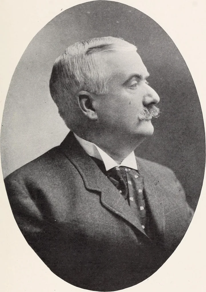 An illustration from Massachusetts consistory of sublime princes of the royal secret, thirty-second degree of the Ancient and accepted Scottish rite for the northern jurisdiction of the United States, Boston, Massachusetts, 1908, leaf 144