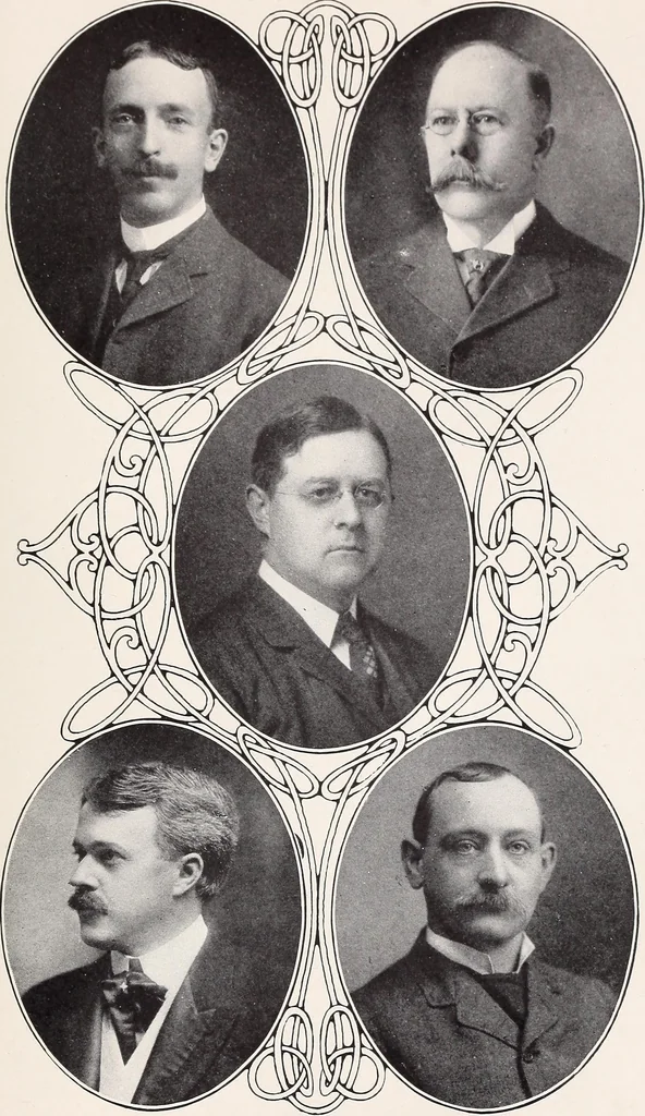 An illustration from Massachusetts consistory of sublime princes of the royal secret, thirty-second degree of the Ancient and accepted Scottish rite for the northern jurisdiction of the United States, Boston, Massachusetts, 1908, leaf 192