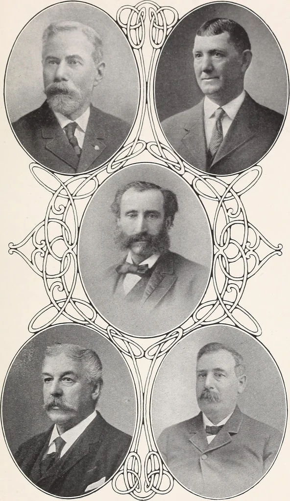 An illustration from Massachusetts consistory of sublime princes of the royal secret, thirty-second degree of the Ancient and accepted Scottish rite for the northern jurisdiction of the United States, Boston, Massachusetts, 1908, leaf 212