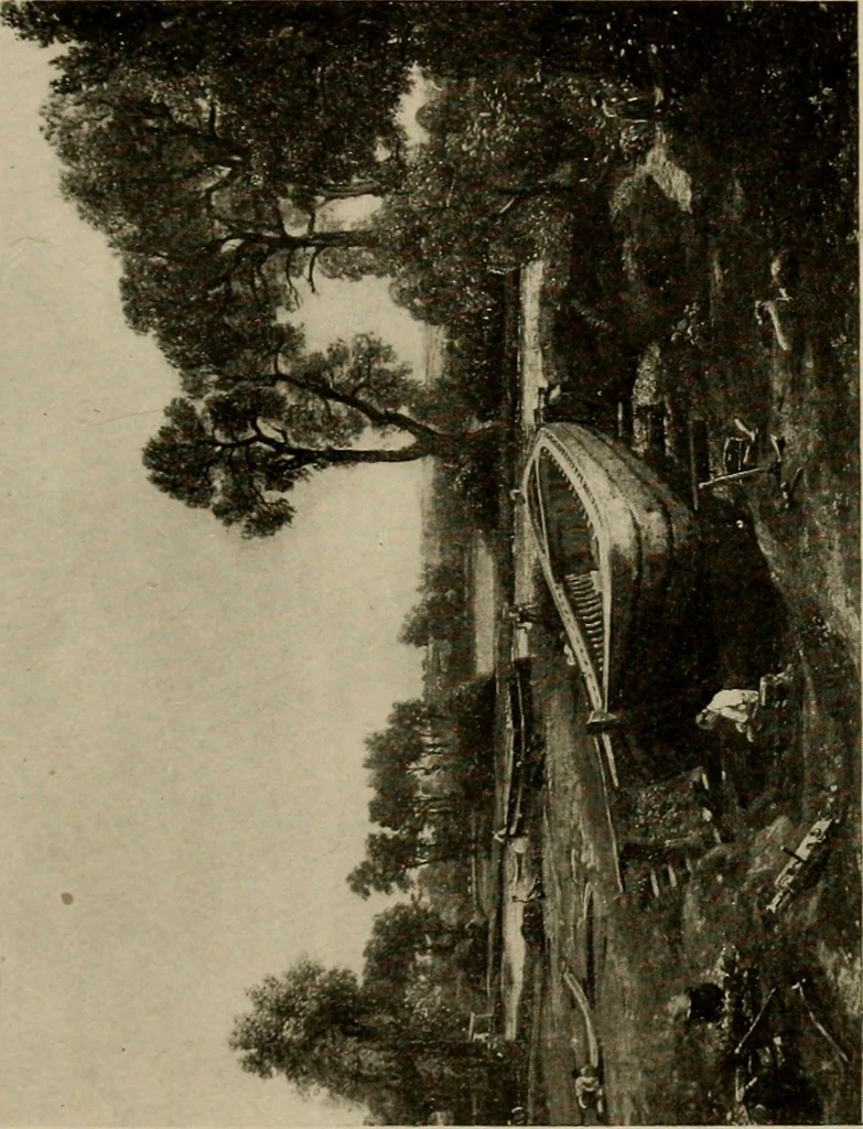 An illustration from The masterpieces of Constable (1776-1837). Sixty reproductions of photographs from the original paintings, affording examples of the different characteristics of the artist's work, 1910, leaf 20