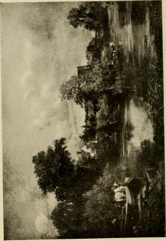 An illustration from The masterpieces of Constable (1776-1837). Sixty reproductions of photographs from the original paintings, affording examples of the different characteristics of the artist's work, 1910, leaf 25