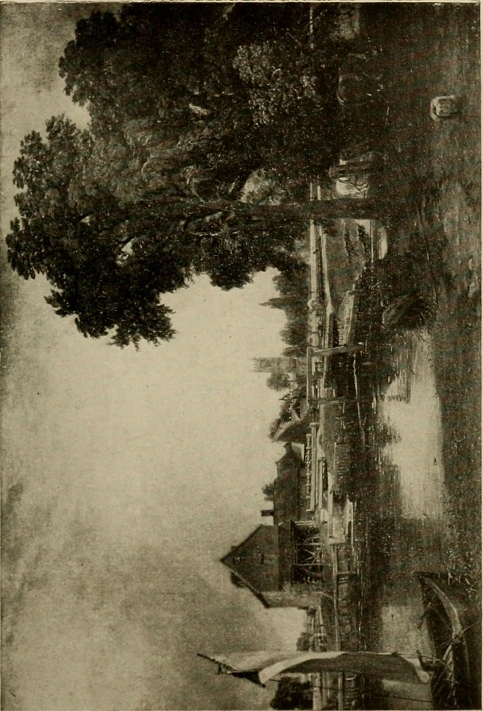 An illustration from The masterpieces of Constable (1776-1837). Sixty reproductions of photographs from the original paintings, affording examples of the different characteristics of the artist's work, 1910, leaf 26