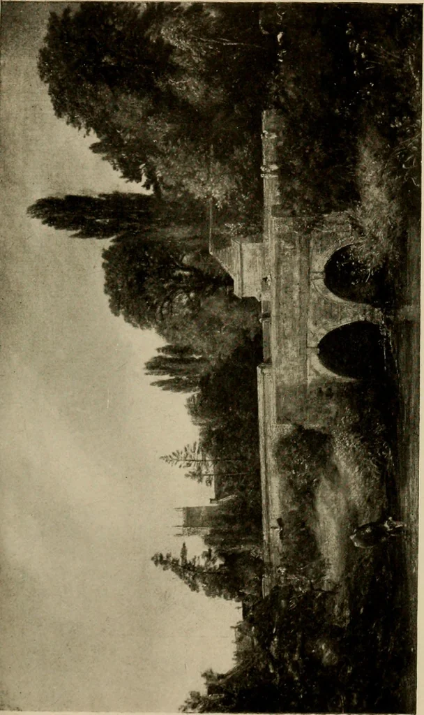 An illustration from The masterpieces of Constable (1776-1837). Sixty reproductions of photographs from the original paintings, affording examples of the different characteristics of the artist's work, 1910, leaf 36