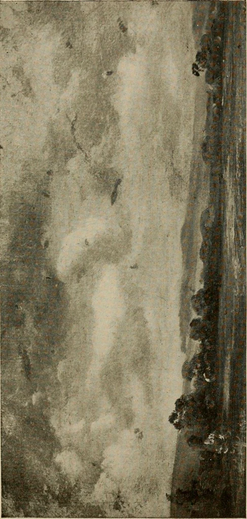An illustration from The masterpieces of Constable (1776-1837). Sixty reproductions of photographs from the original paintings, affording examples of the different characteristics of the artist's work, 1910, leaf 42