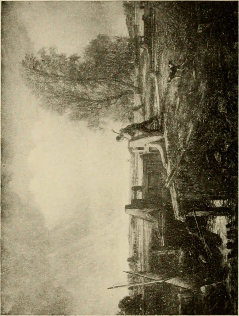 An illustration from The masterpieces of Constable (1776-1837). Sixty reproductions of photographs from the original paintings, affording examples of the different characteristics of the artist's work, 1910, leaf 49