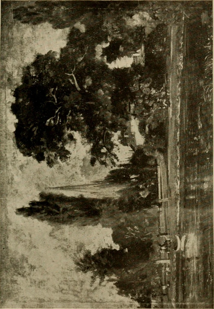 An illustration from The masterpieces of Constable (1776-1837). Sixty reproductions of photographs from the original paintings, affording examples of the different characteristics of the artist's work, 1910, leaf 58