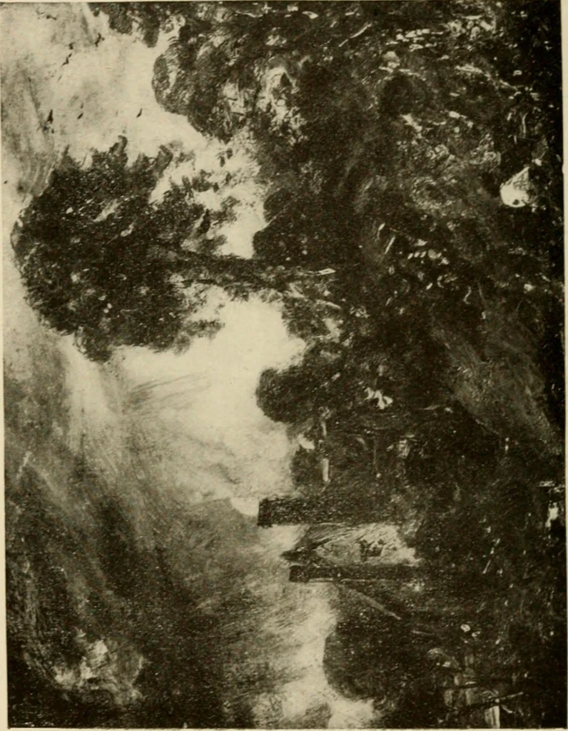 An illustration from The masterpieces of Constable (1776-1837). Sixty reproductions of photographs from the original paintings, affording examples of the different characteristics of the artist's work, 1910, leaf 65