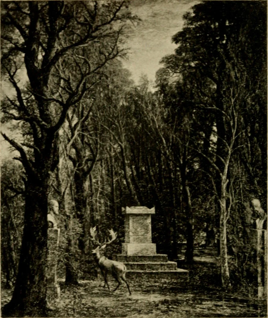 An illustration from The masterpieces of Constable (1776-1837). Sixty reproductions of photographs from the original paintings, affording examples of the different characteristics of the artist's work, 1910, leaf 67