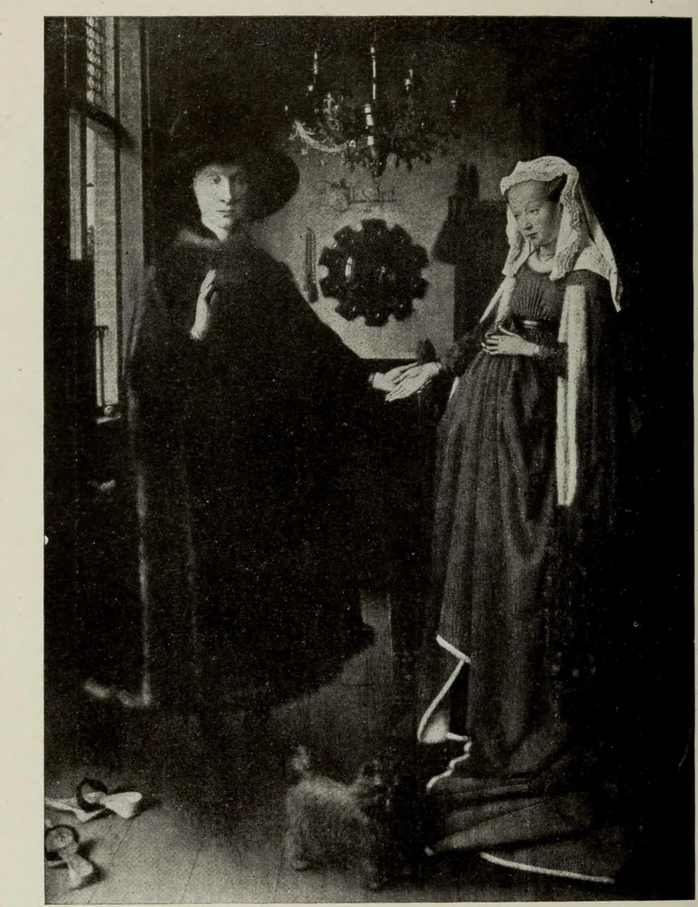 An illustration from The masterpieces of the early Flemish painters : sixty reproductions of photographs from the original paintings, by F. Hanfstaengl, affording examples of the different characteristics of the artist's work, 1908, leaf 37