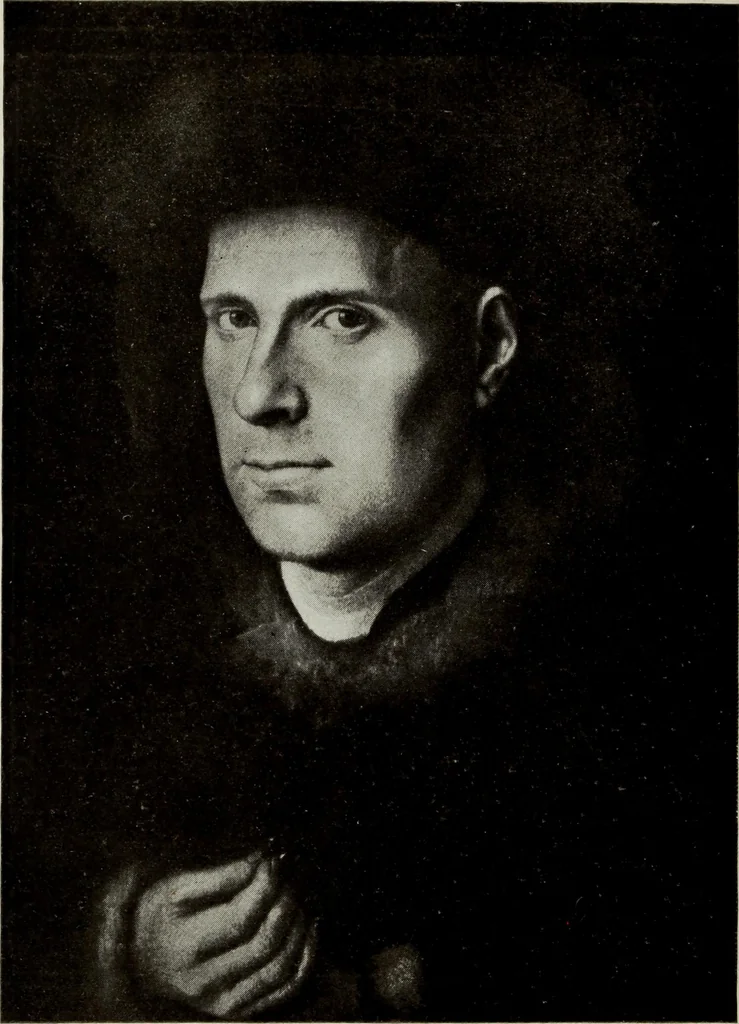 An illustration from The masterpieces of the early Flemish painters : sixty reproductions of photographs from the original paintings, by F. Hanfstaengl, affording examples of the different characteristics of the artist's work, 1908, leaf 41