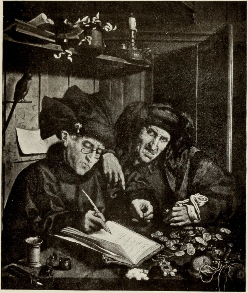 An illustration from The masterpieces of the early Flemish painters : sixty reproductions of photographs from the original paintings, by F. Hanfstaengl, affording examples of the different characteristics of the artist's work, 1908, leaf 44