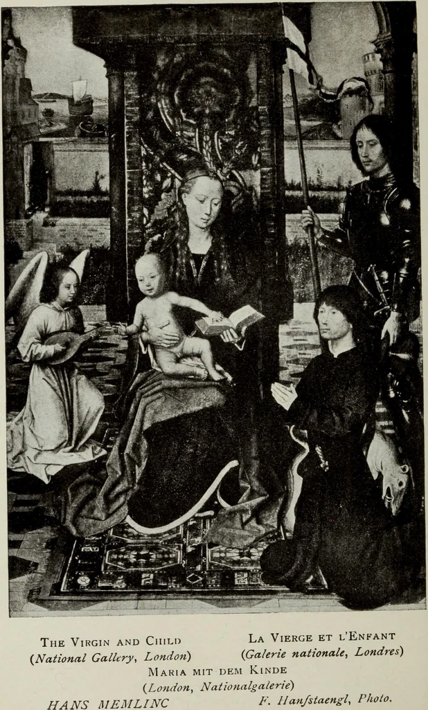 An illustration from The masterpieces of the early Flemish painters : sixty reproductions of photographs from the original paintings, by F. Hanfstaengl, affording examples of the different characteristics of the artist's work, 1908, leaf 47